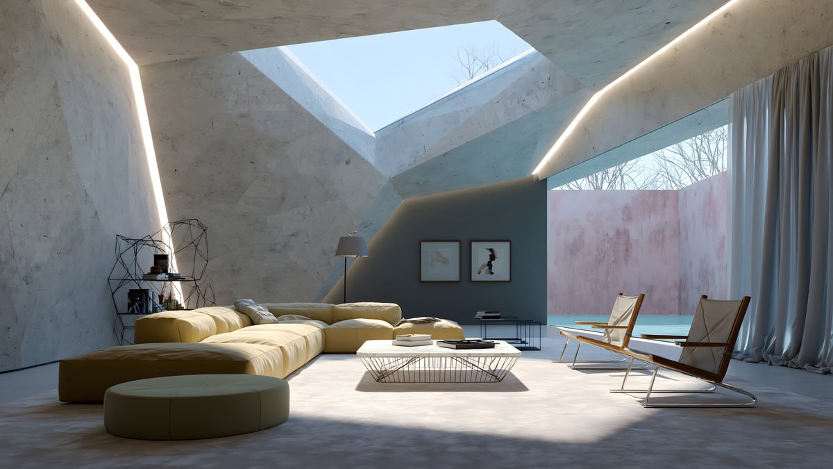 Texture - Futuristic × Mediterranean — LIVING