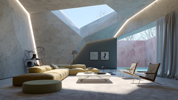 Texture - Futuristic × Mediterranean — LIVING