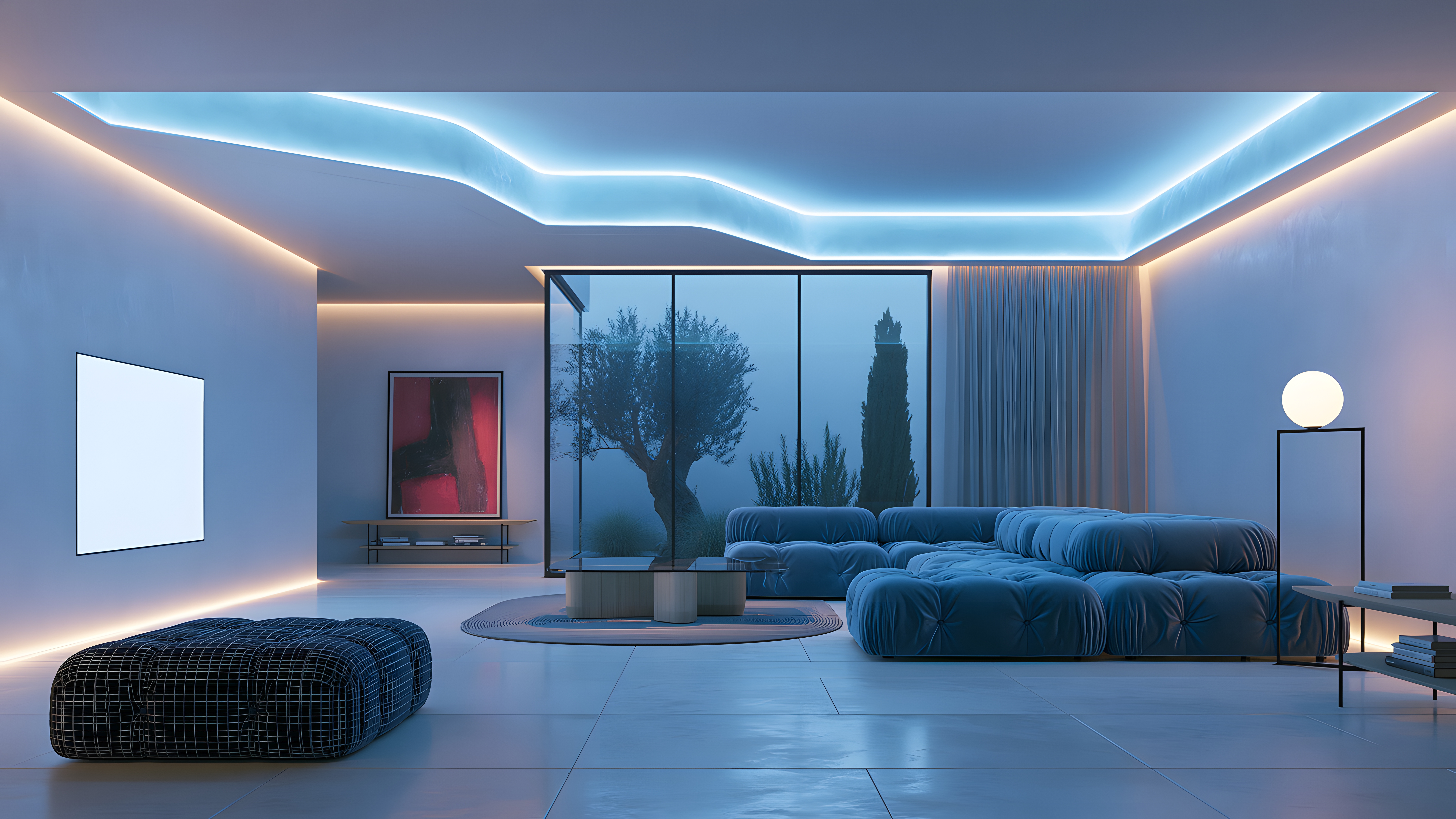 [4393] Light - Futuristic × Mediterranean