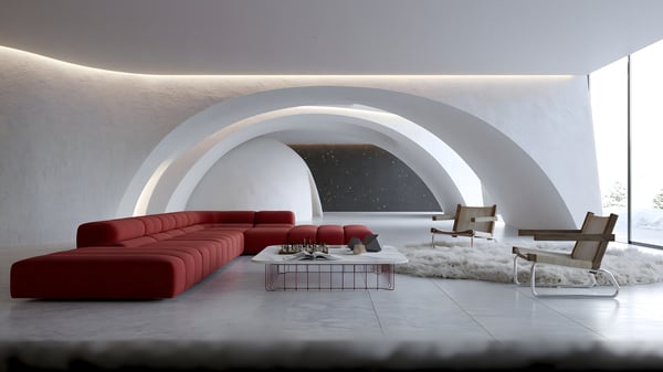 Reflection - Futuristic × Mediterranean — LIVING