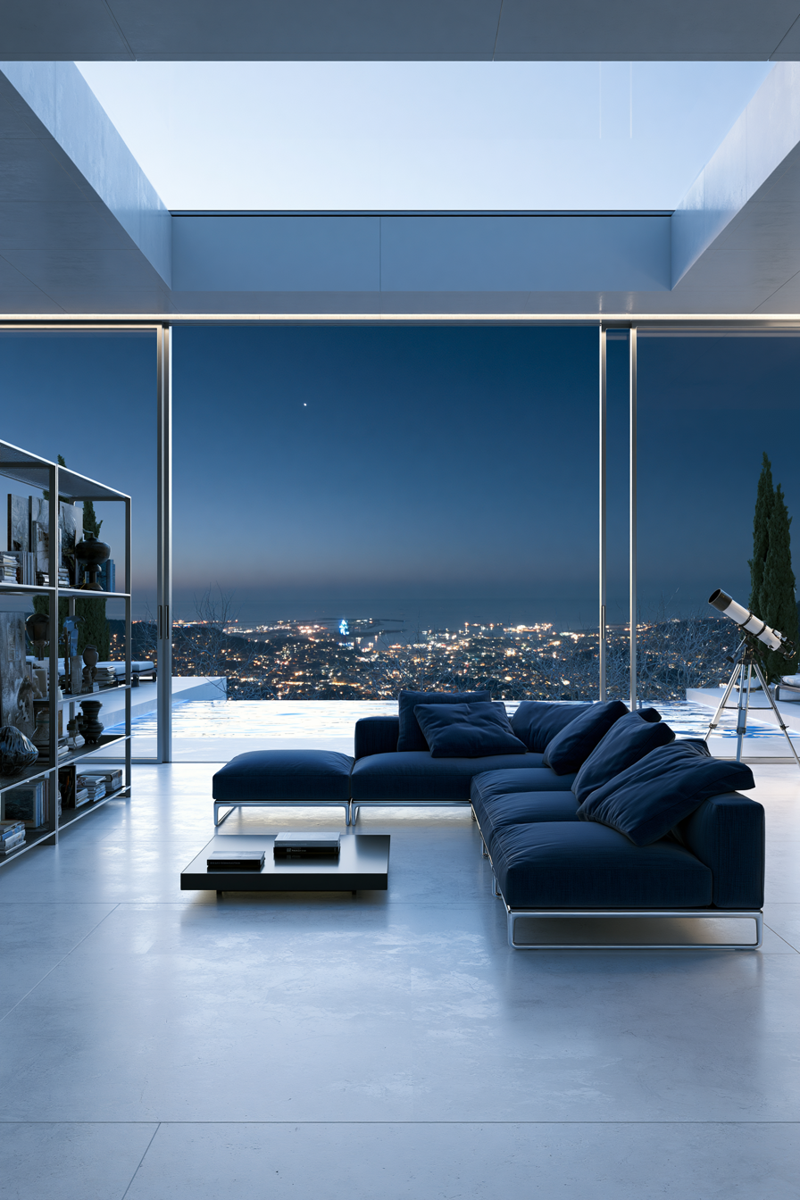 Contrast - Futuristic × Mediterranean — LIVING