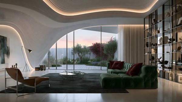 Organic - Futuristic × Mediterranean — LIVING