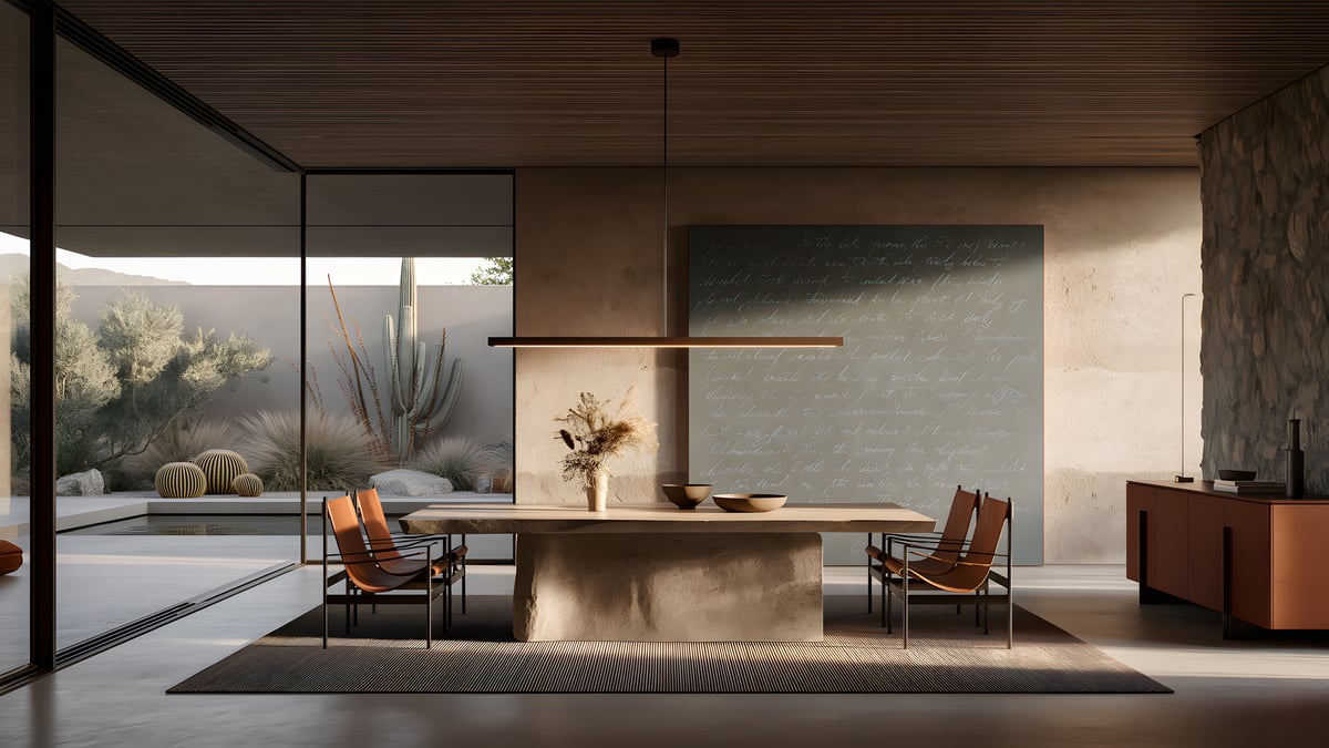 Shadow - Modern × Desert plateau — DINING