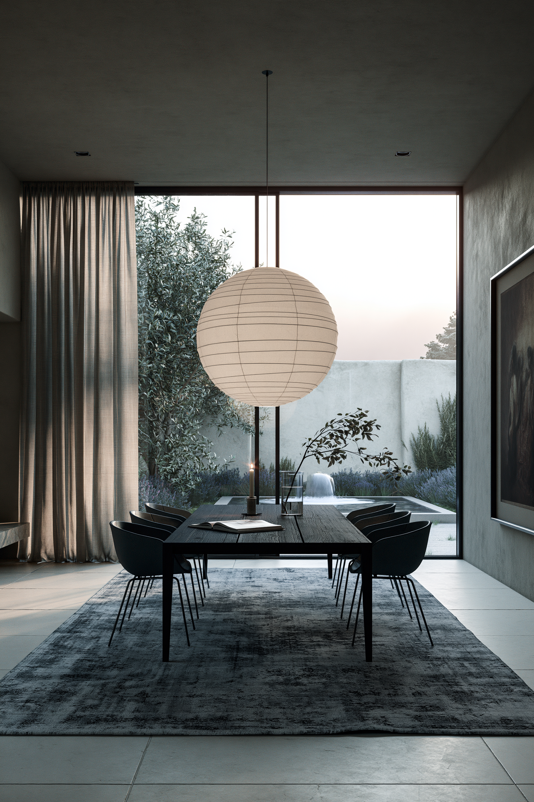 Shadow - Futuristic × Mediterranean — DINING