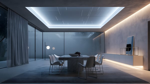 9393] Light - Futuristic × Mediterranean | AI-VISION
