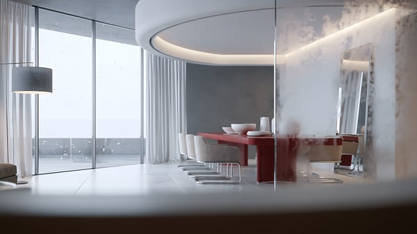 Reflection - Futuristic × Mediterranean — DINING
