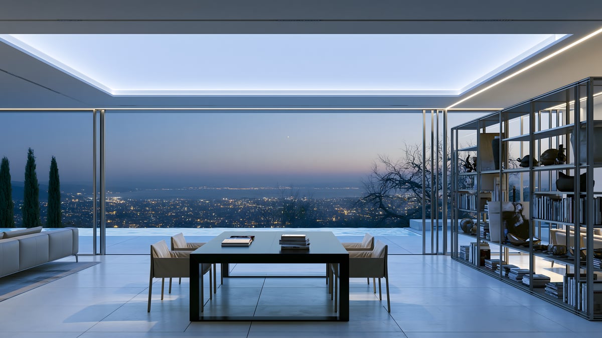 Contrast - Futuristic × Mediterranean — DINING