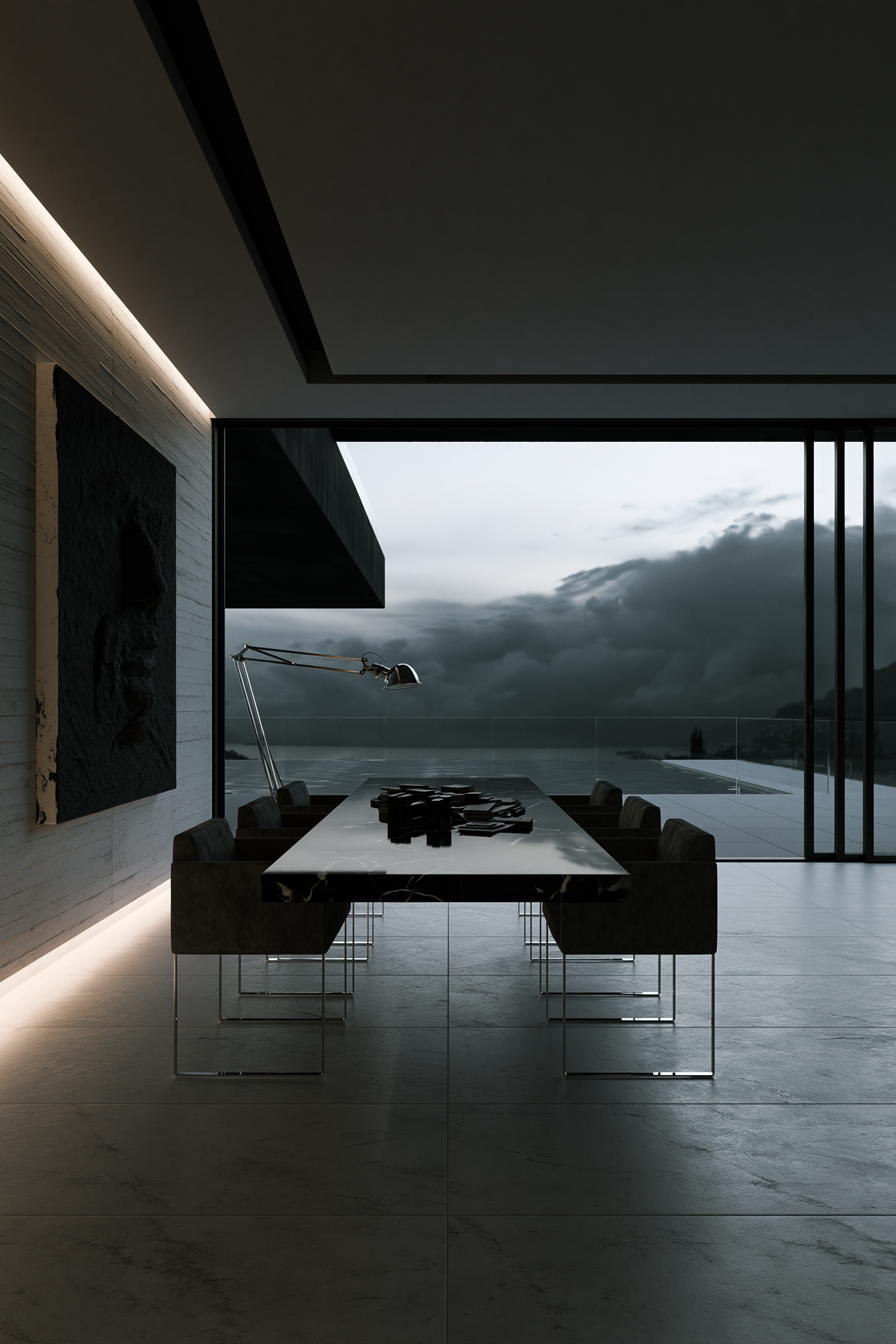 Gravity - Futuristic × Mediterranean — DINING