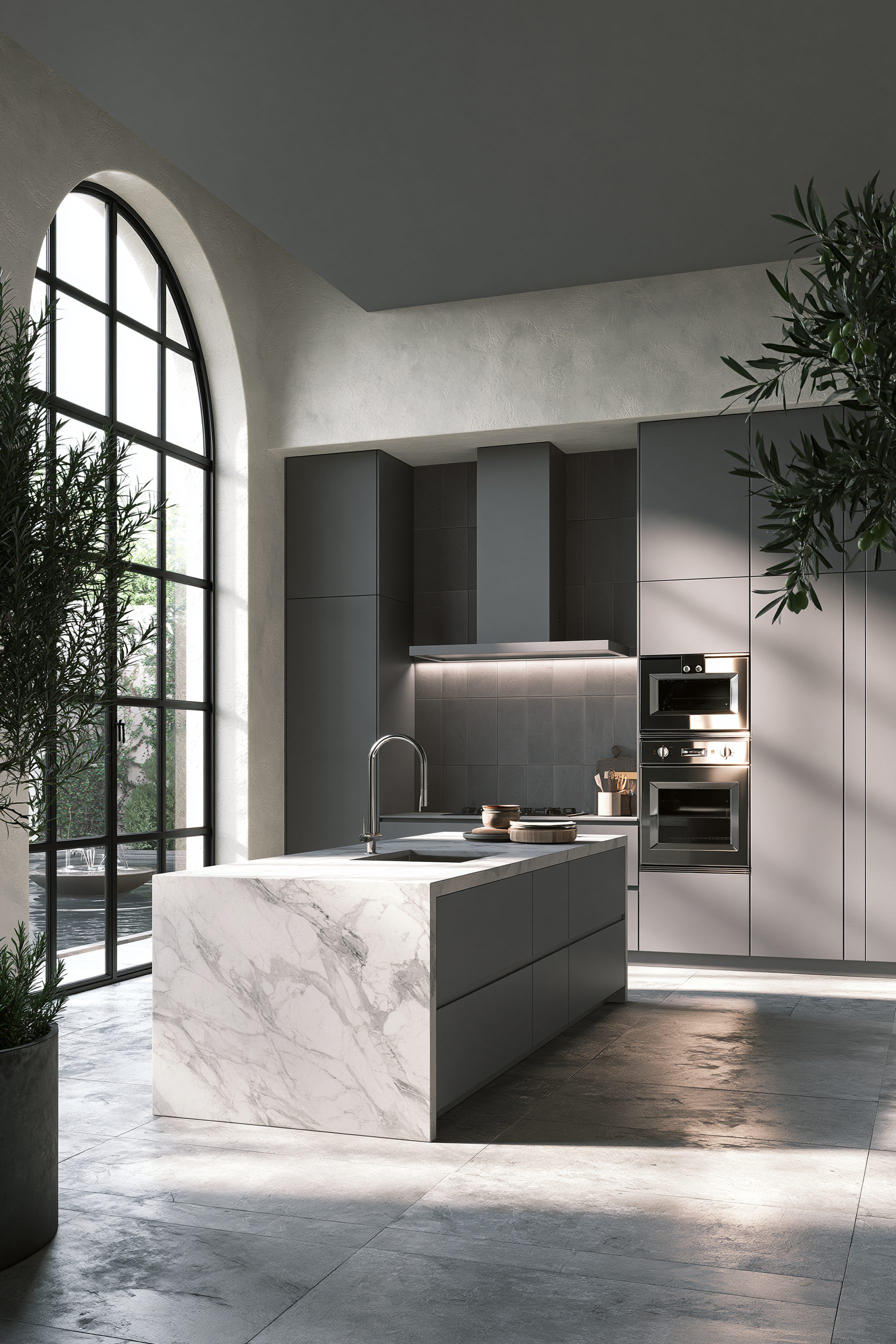 Shadow - Modern × Mediterranean — KITCHEN