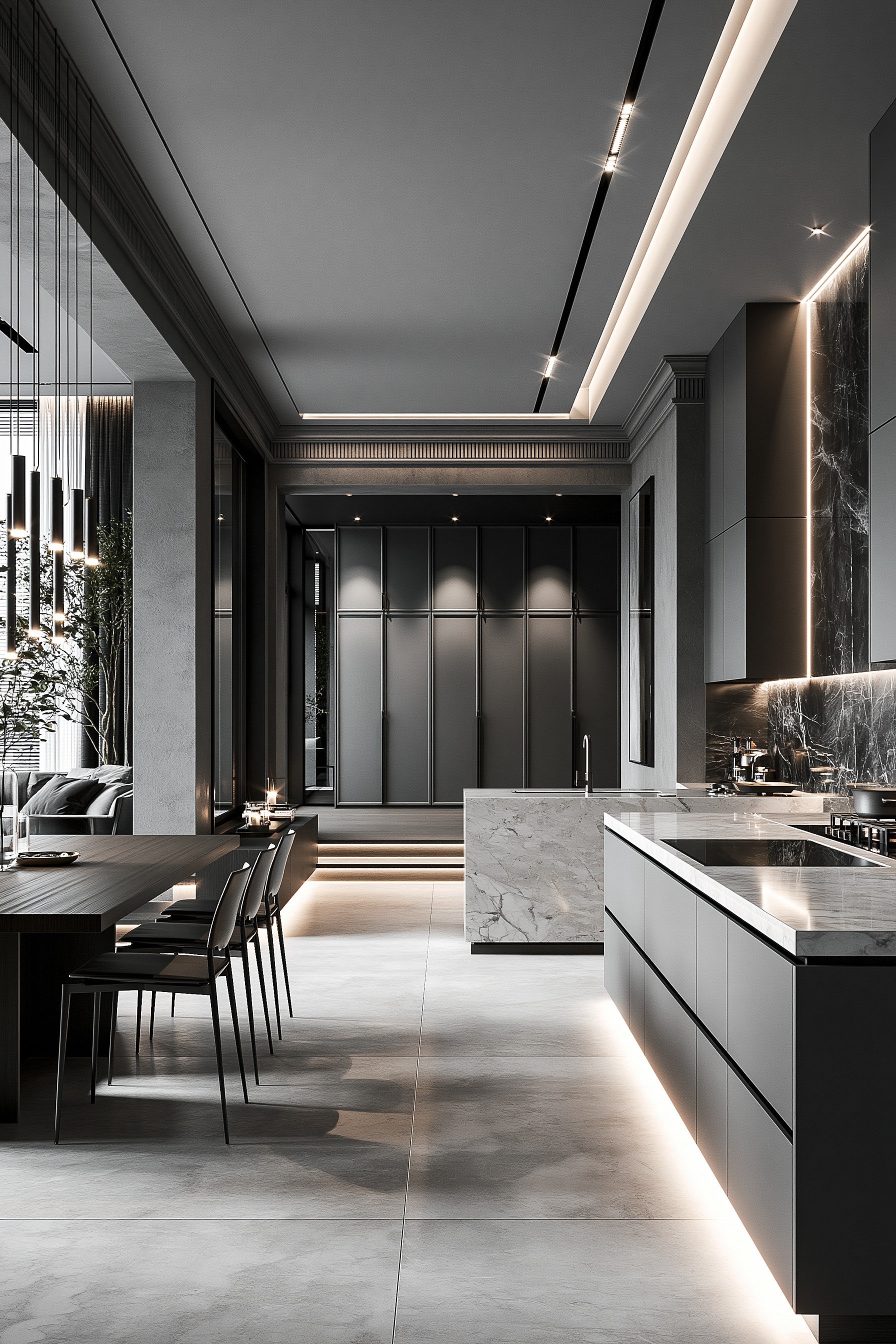 Shadow - Modern × Continental classic — KITCHEN