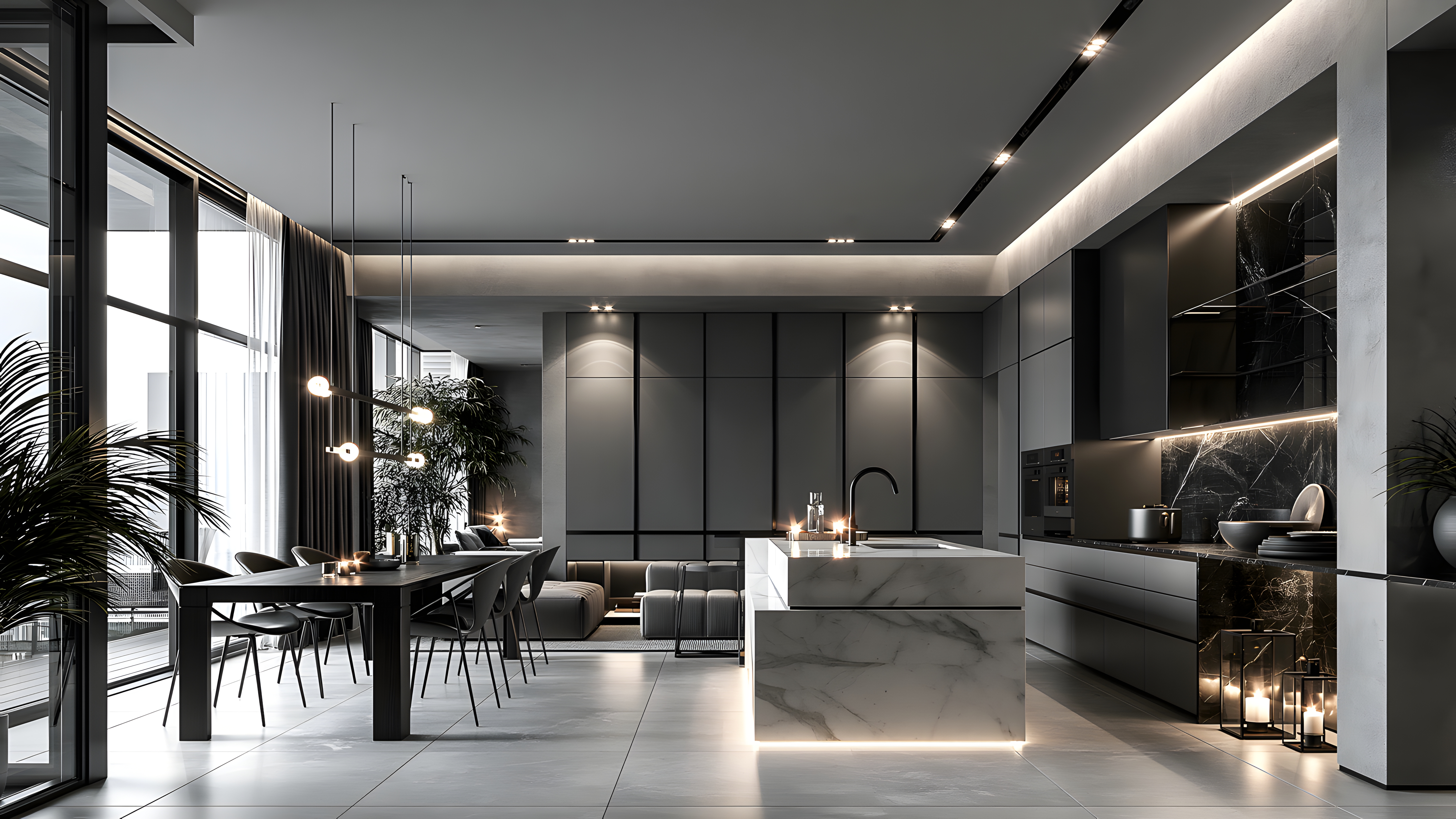 [6114] Shadow - Modern × Continental classic