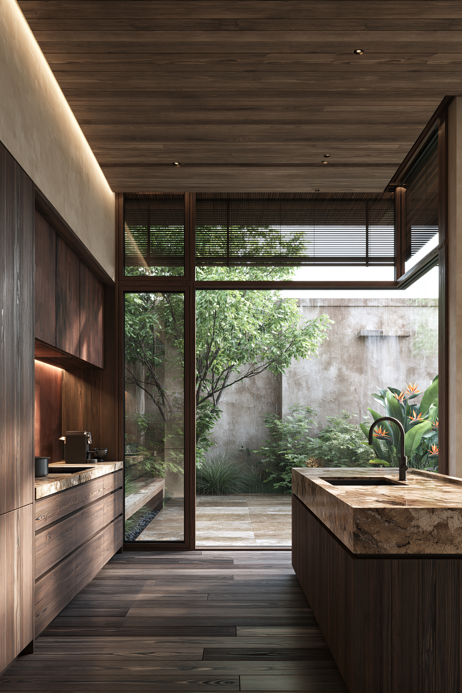 Shadow - Modern × Tropical savannah — KITCHEN