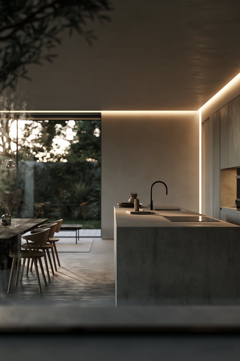 Daylight's Subtle Shadow — KITCHEN