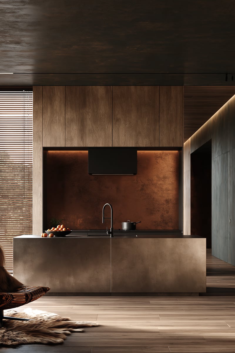 Daylight's Subtle Shadow — KITCHEN