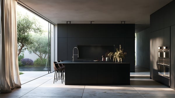 Shadow - Futuristic × Mediterranean — KITCHEN