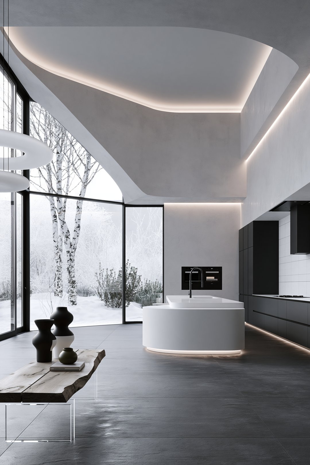 Monotone House — KITCHEN