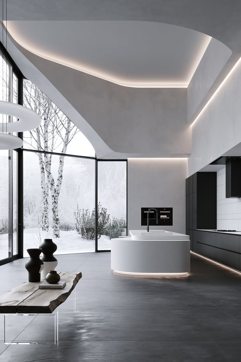 Disappearance of Pure White — KITCHEN