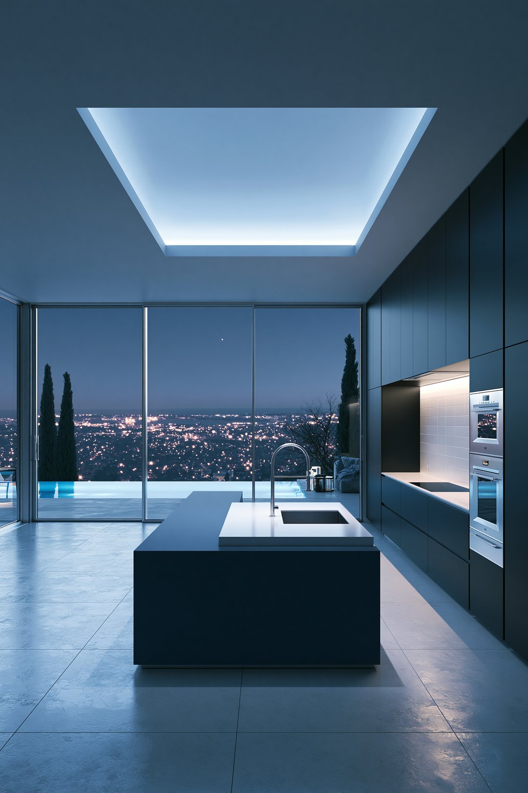 Contrast House — KITCHEN