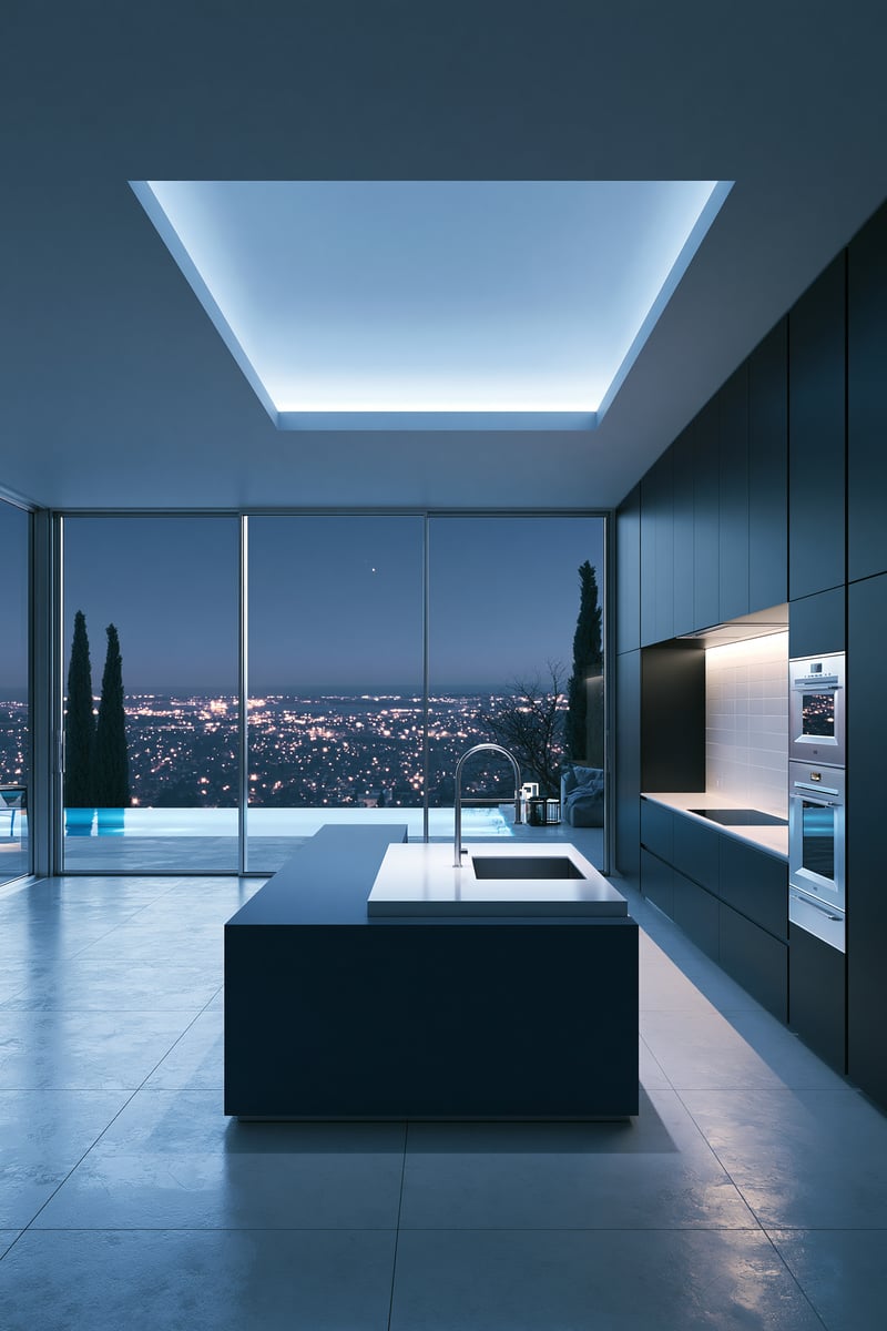 Strata of Deep Azure — KITCHEN