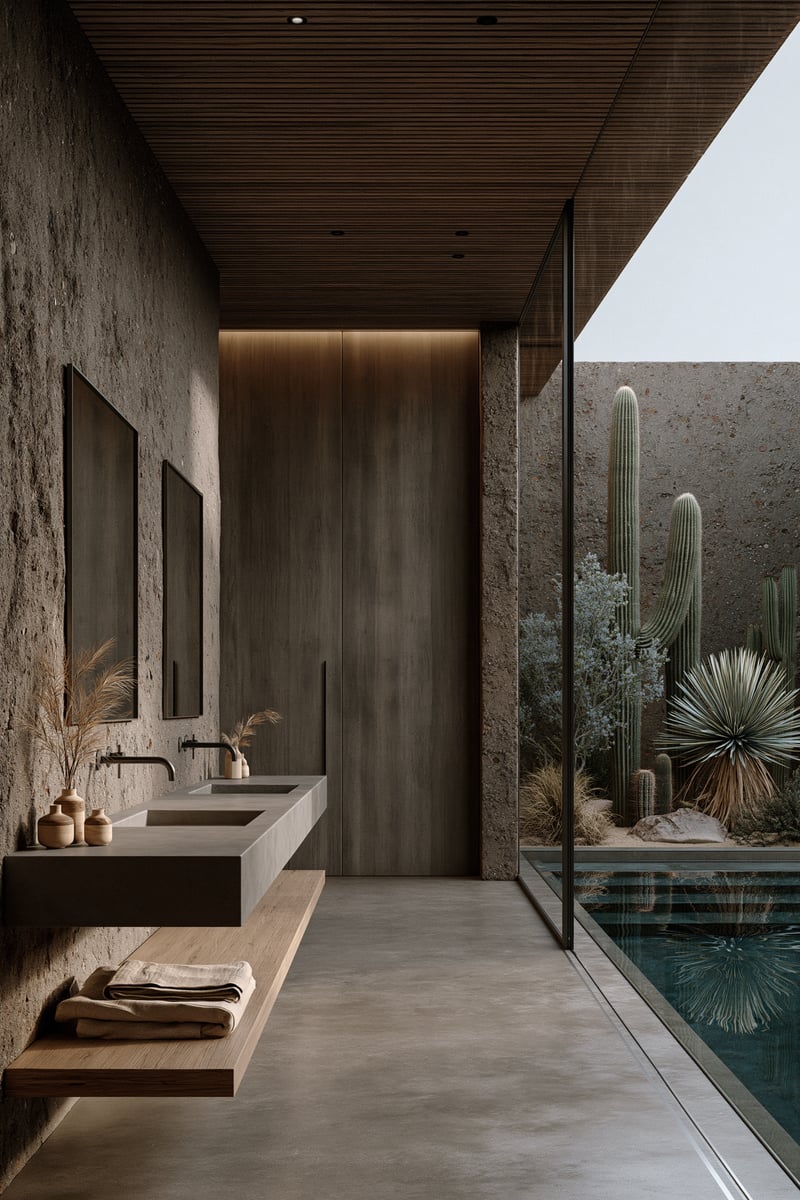 Daylight's Subtle Shadow — BATHROOM VANITY