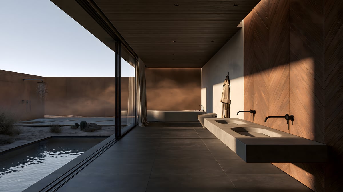 Shadow - Minimal × Desert plateau — BATHROOM VANITY