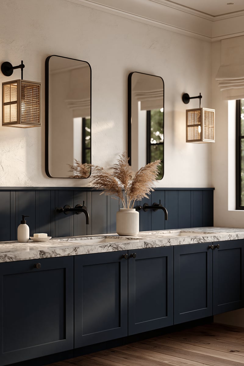 Daylight's Subtle Shadow — BATHROOM VANITY