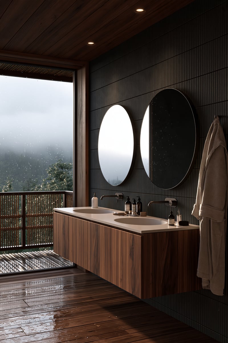 Daylight's Subtle Shadow — BATHROOM VANITY