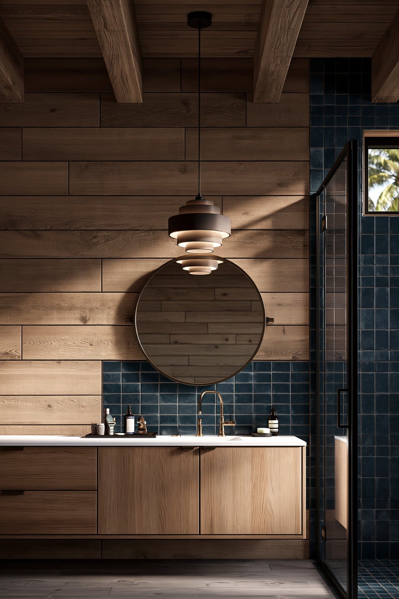 Daylight's Subtle Shadow — BATHROOM VANITY