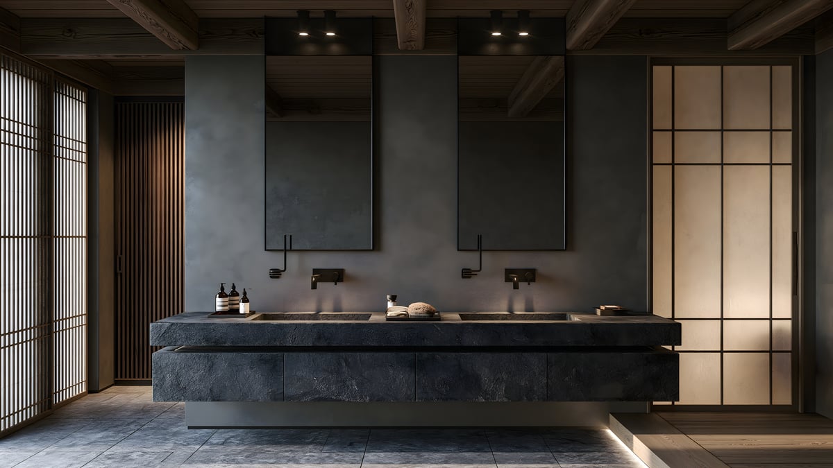Shadow - Formal × Japanese — BATHROOM VANITY