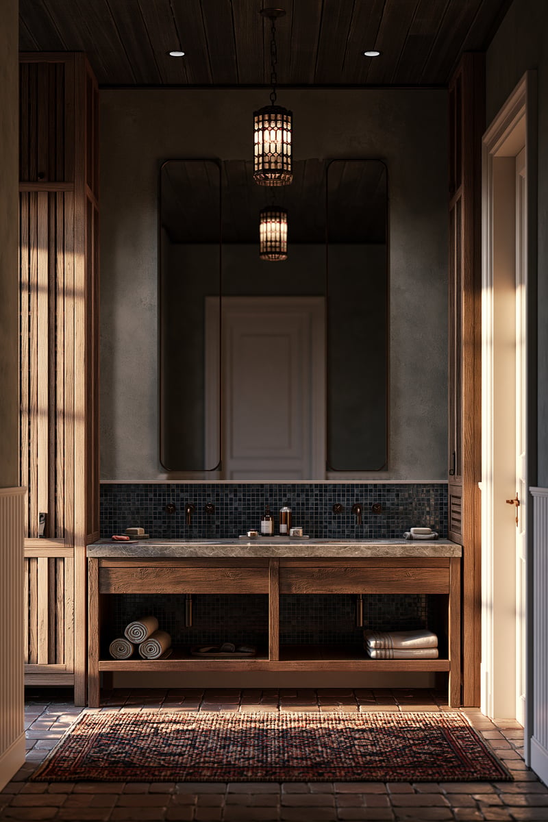 Daylight's Subtle Shadow — BATHROOM VANITY