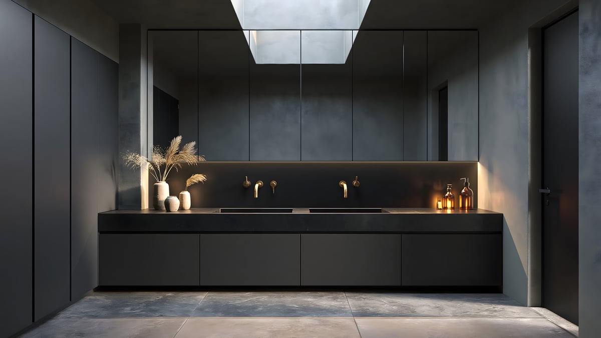 Shadow - Futuristic × Mediterranean — BATHROOM VANITY