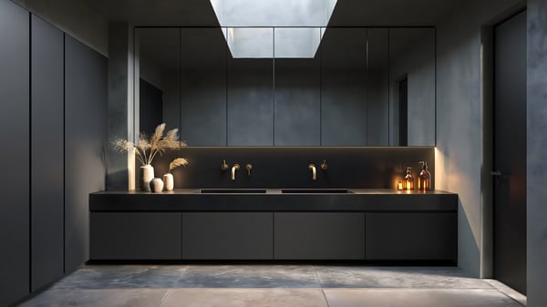 Shadow - Futuristic × Mediterranean — BATHROOM VANITY