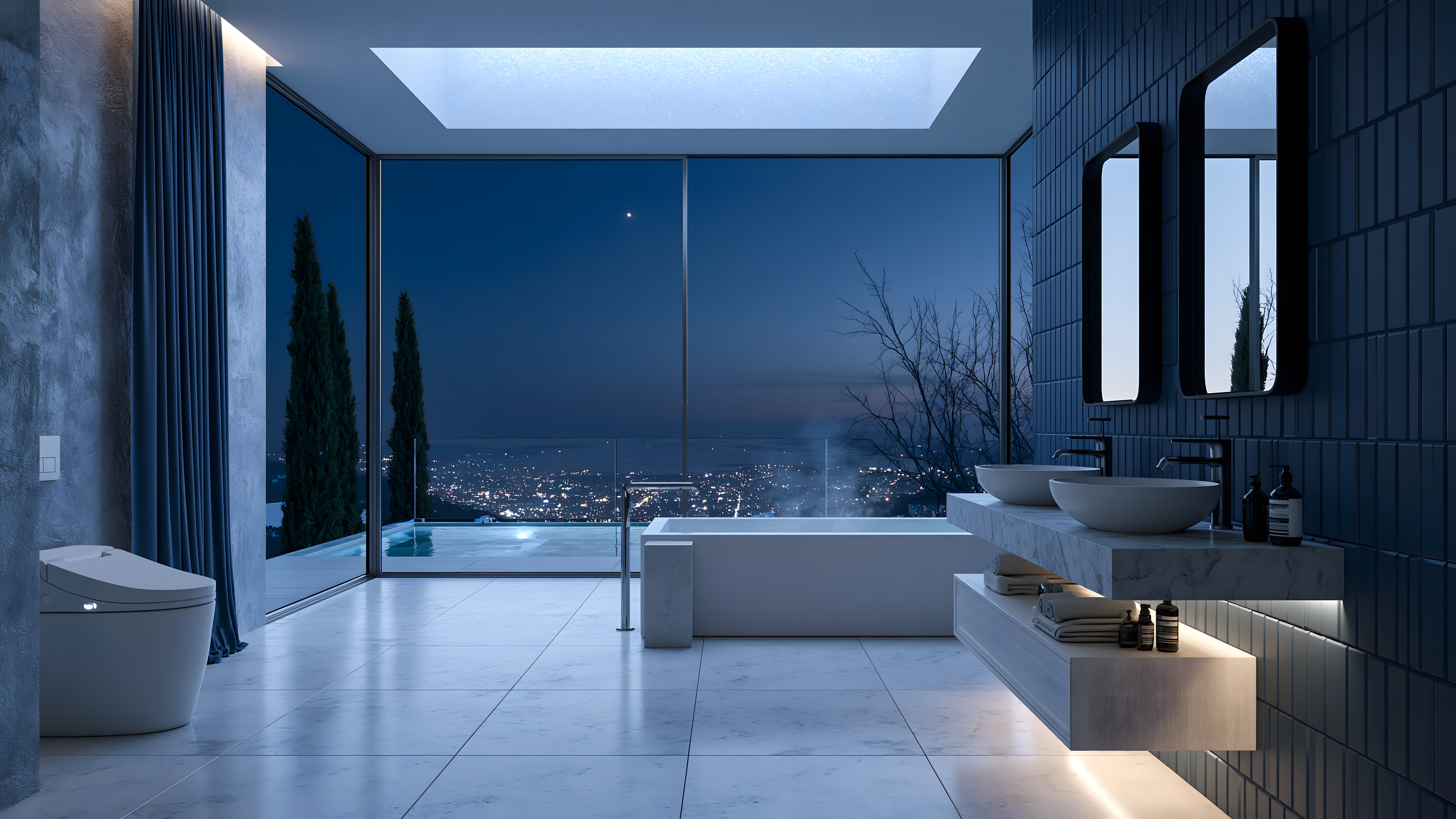 [7693] Contrast - Futuristic × Mediterranean