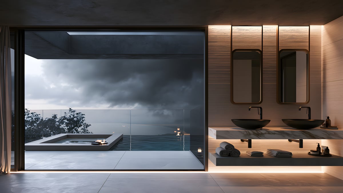 Gravity - Futuristic × Mediterranean — BATHROOM VANITY