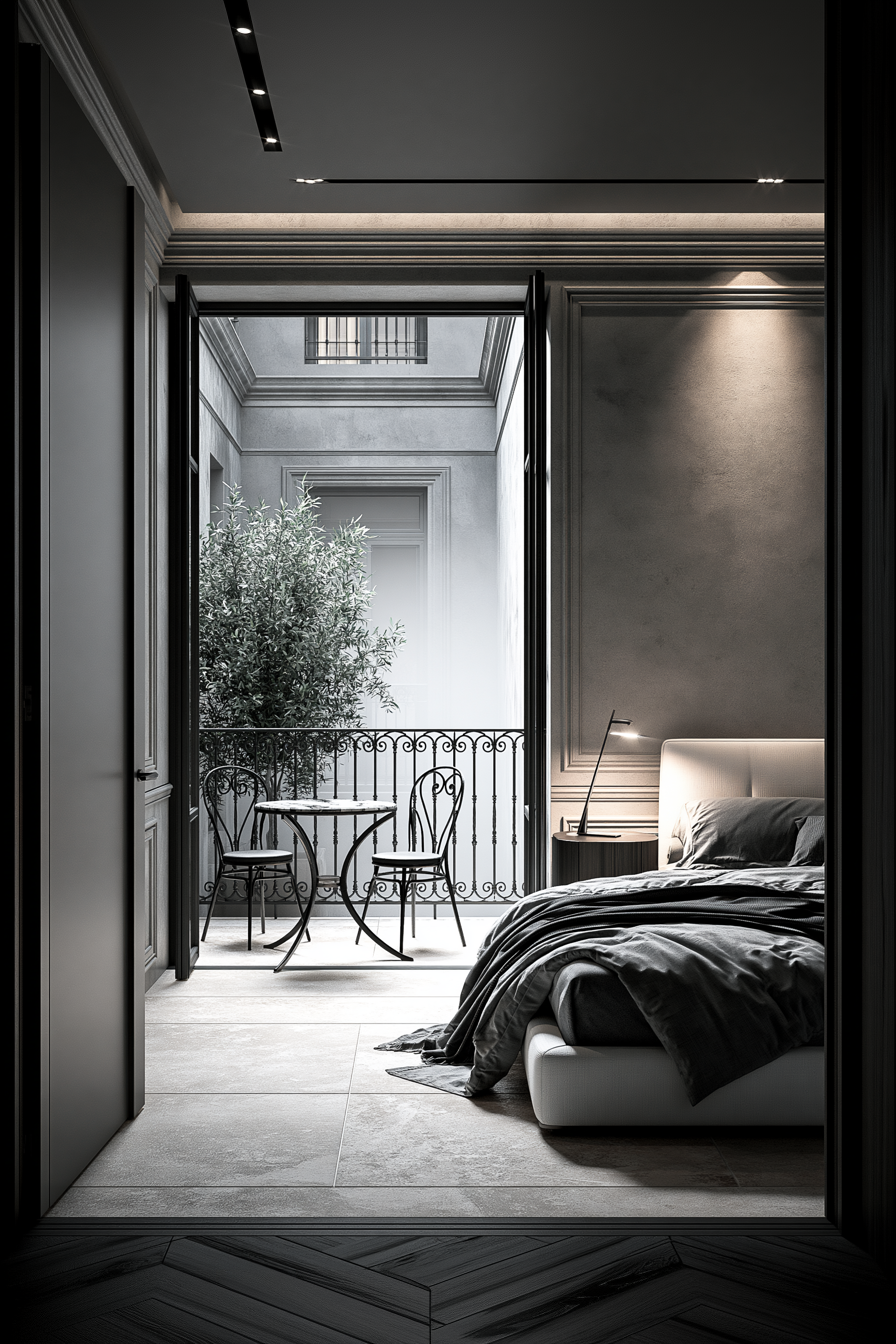 Shadow - Modern × Continental classic — MASTER SUITE
