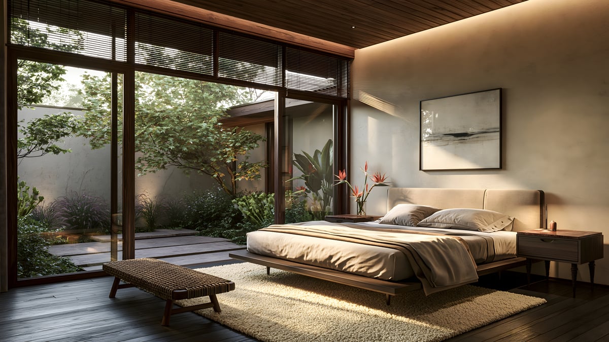 Shadow - Modern × Tropical savannah — MASTER SUITE