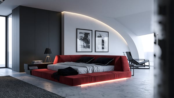Reflection - Futuristic × Mediterranean — MASTER SUITE