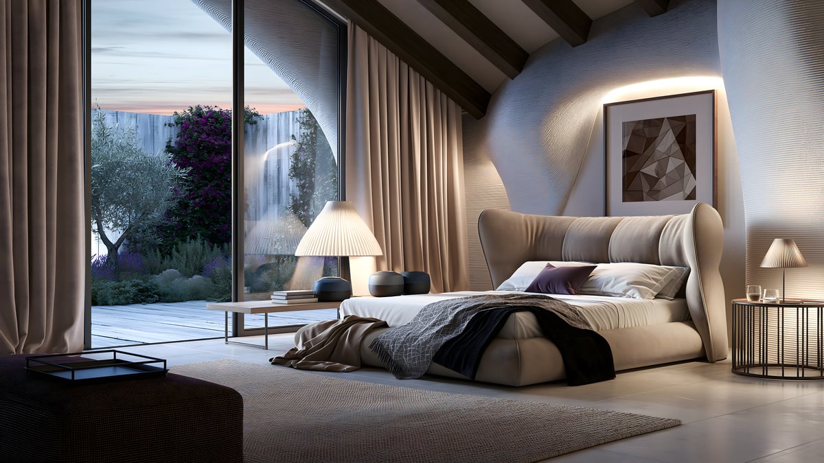 Organic - Futuristic × Mediterranean — MASTER SUITE