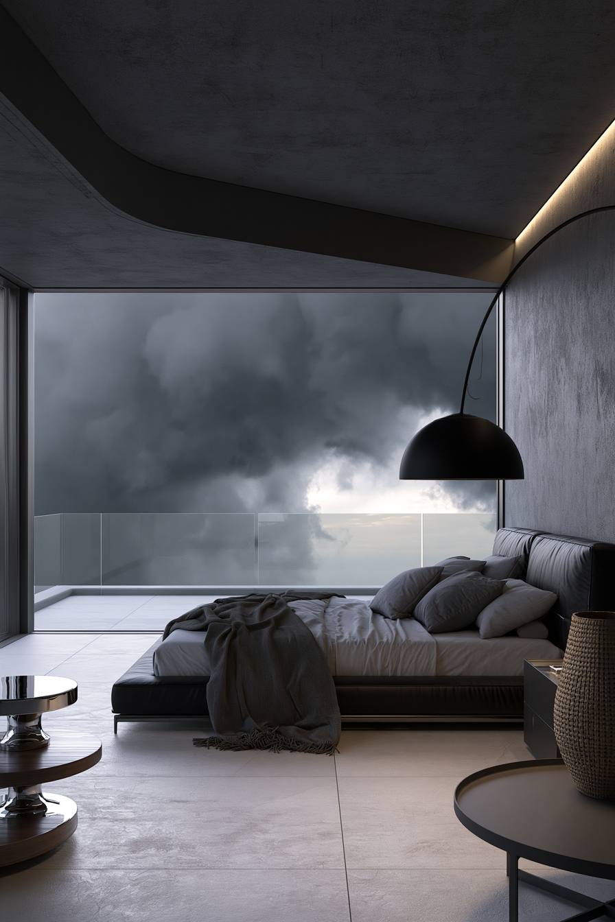 Gravity - Futuristic × Mediterranean — MASTER SUITE