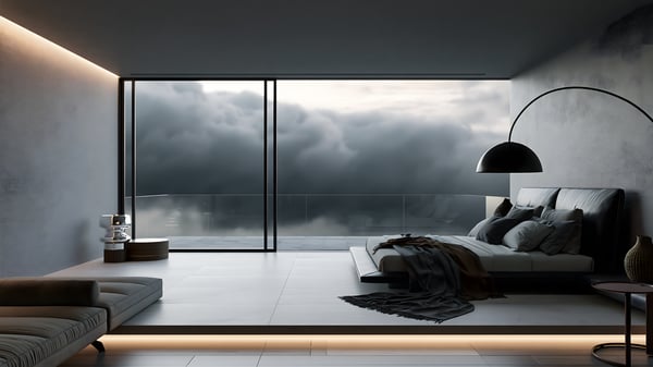 Gravity - Futuristic × Mediterranean — MASTER SUITE
