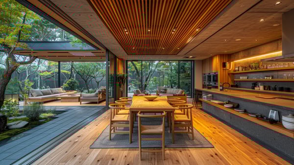 [D311] Rokko-so Modern J-Tradition Luminous Dining