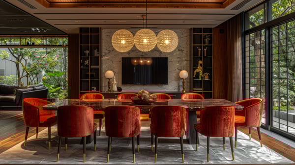 [D624] Ashiya Rokurokuso-cho Traditional Contrast Dining