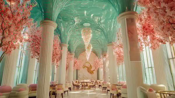 [DAAE] The Confectionery Banquet Hall — A Fairytale Dining Hall of Palatial Grandeur