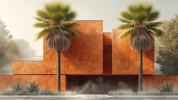 [E219] Texture Exterior Summer Dawn Mist — Ashiya Yamate