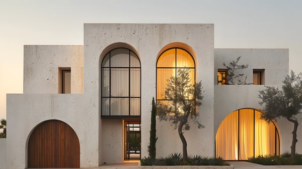 [E313] Light Exterior Spring Atmospheric Haze — Ashiya Yamate