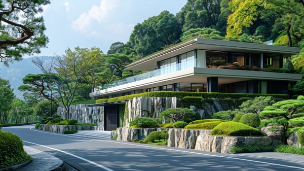 [E458] REFLECTION MINIMAL EXTERIOR in Ashiya URBAN_MODERATE