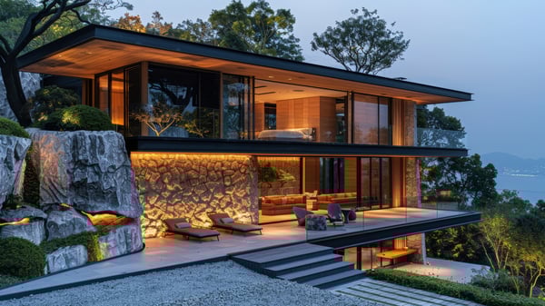 [E555] Monotone Minimal Desert-Plateau Exterior in Ashiya