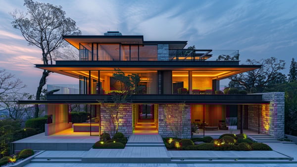 [E579] Monochromatic Industrial Oceanic Ashiya Exterior