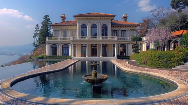 [E724] Traditional Continental Organic Garden Estate in Ashiya Rokko-so