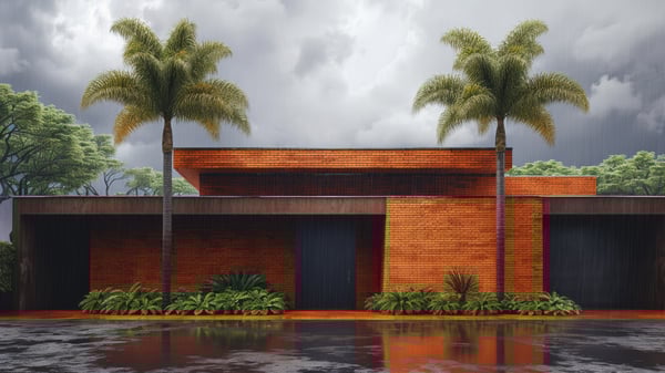 [E819] Gravity Exterior Post-Storm Stillness — Ashiya Yamate